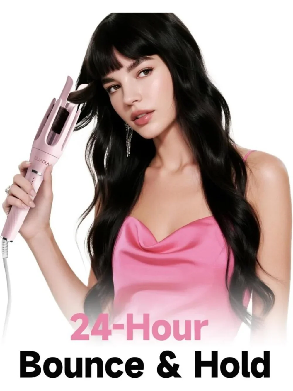 3-in-1 Automatic Curling Iron Set, Versatile Hair Curlers with Interchangeable